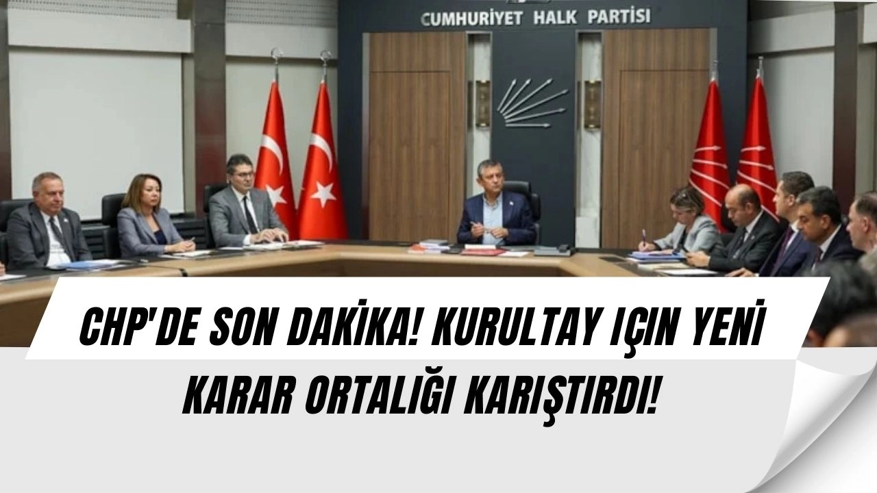 Gizli Sırlar Ortaya Çıktı! CHP'de Kurultay Öncesi Skandal Gelişme!