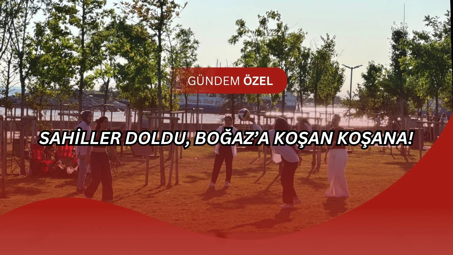 İstanbul'da Yaz Krizi! Sahillerde Kaos, Plajda İğne Atılsa Düşmüyor