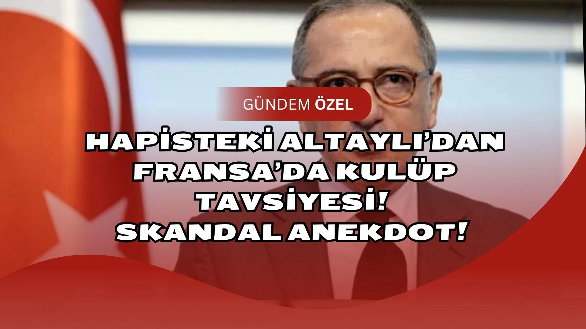 Cezaevindeki Fatih Altaylı’ya ŞOK ZİYARET: “Abi Fransa’da Kulüp Önersene!”