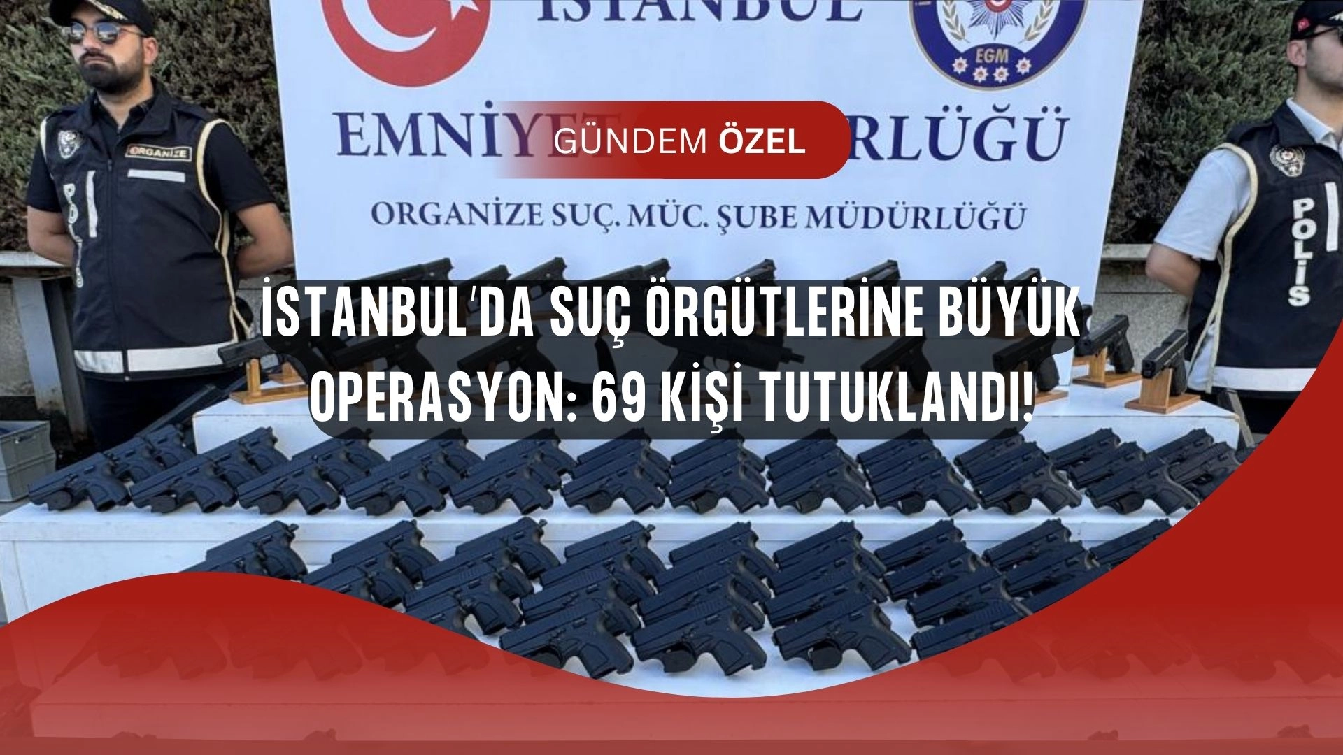 İstanbul’da Nefes Kesen Operasyon! Çeteler Çökertildi, 69 Tutuklama