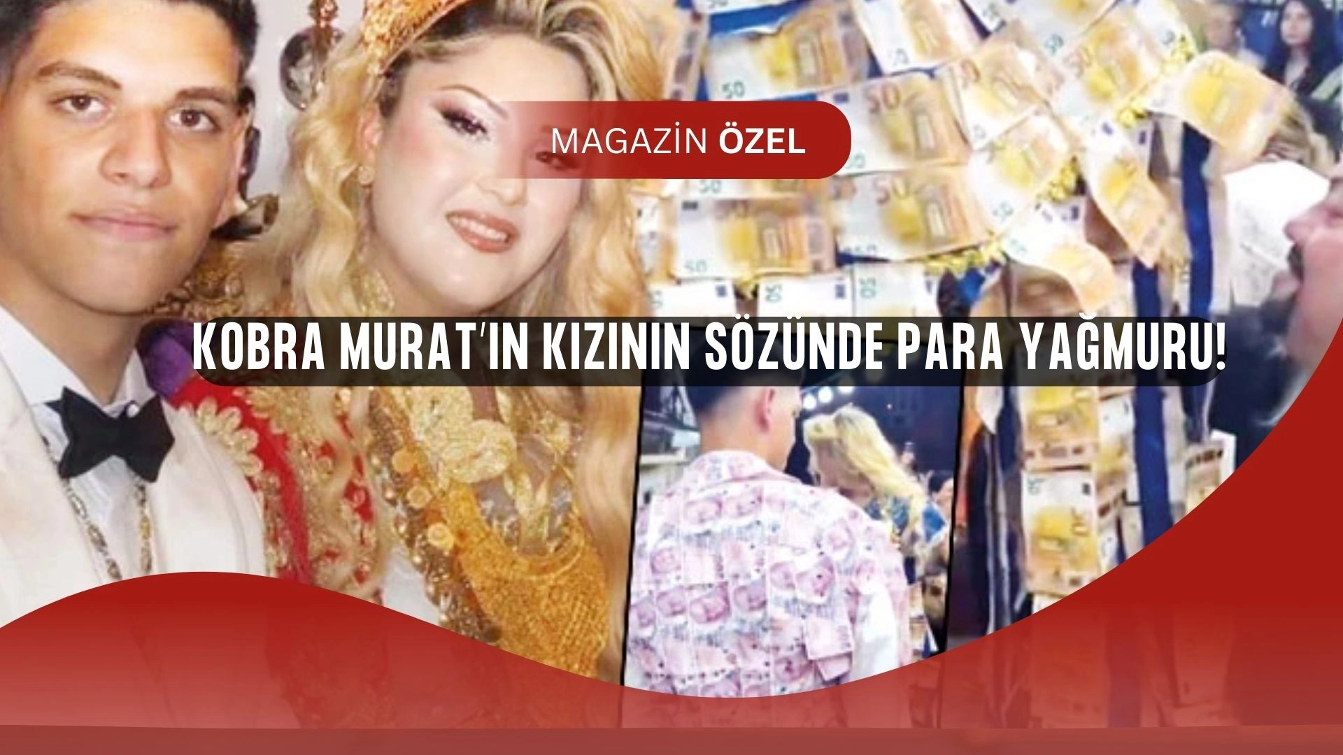 Kobra Murat’ın Kızının Sözünde Para ve Altın Şov! Euro Şemsiyesi, TL Ceketi Görenleri Şaşkına Çevirdi