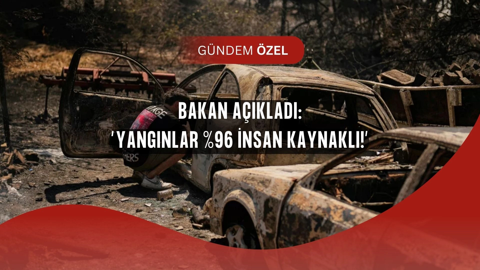 ŞOK AÇIKLAMA: Türkiye’deki Orman Yangınlarının Yüzde 96’sı İnsan Kaynaklı!