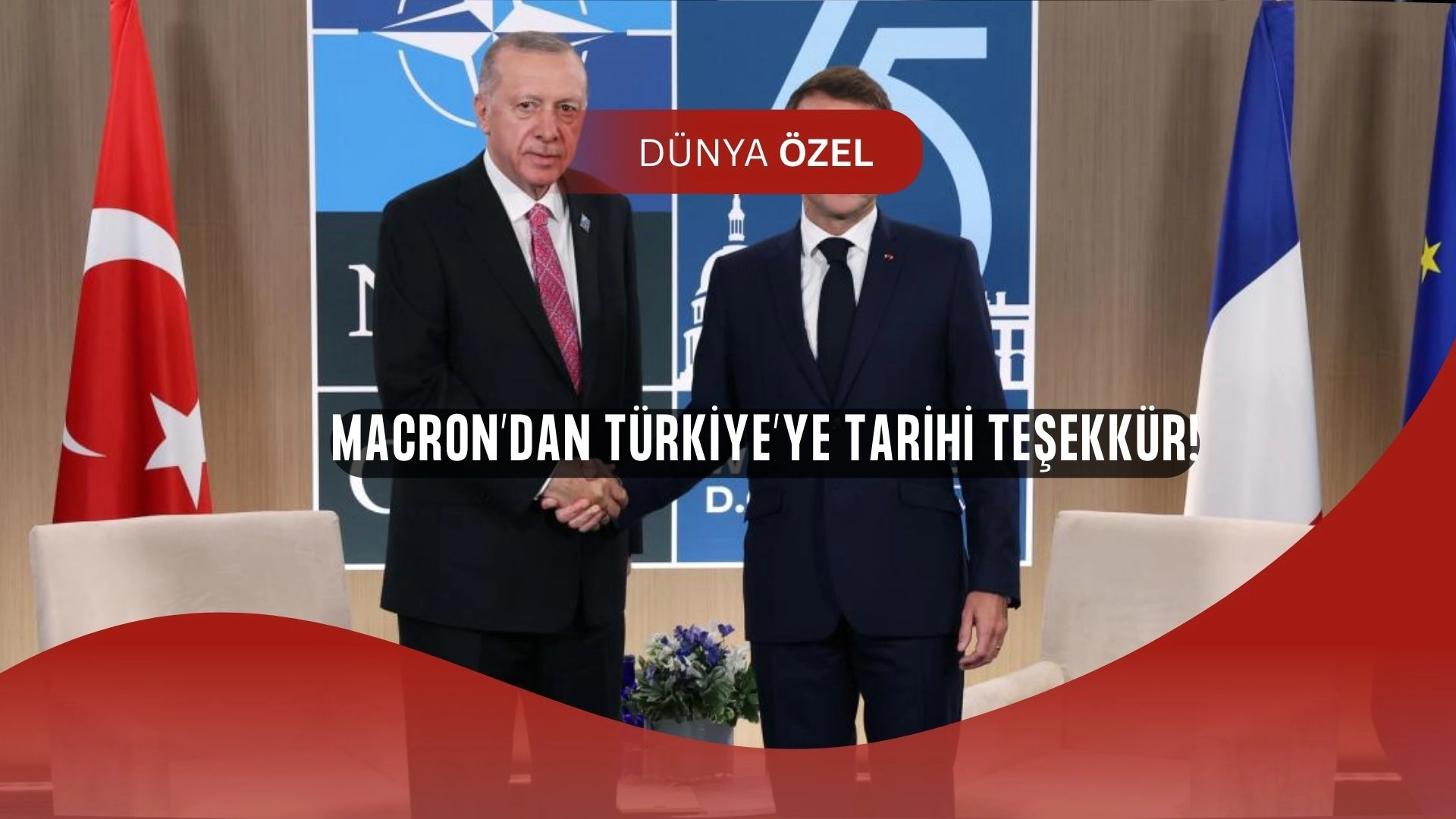 Macron’dan flaş çıkış! Türkiye’ye teşekkür etti, “iddialı gündem” vurgusu yaptı