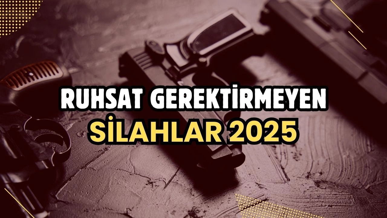 ruhsat gerektirmeyen silah