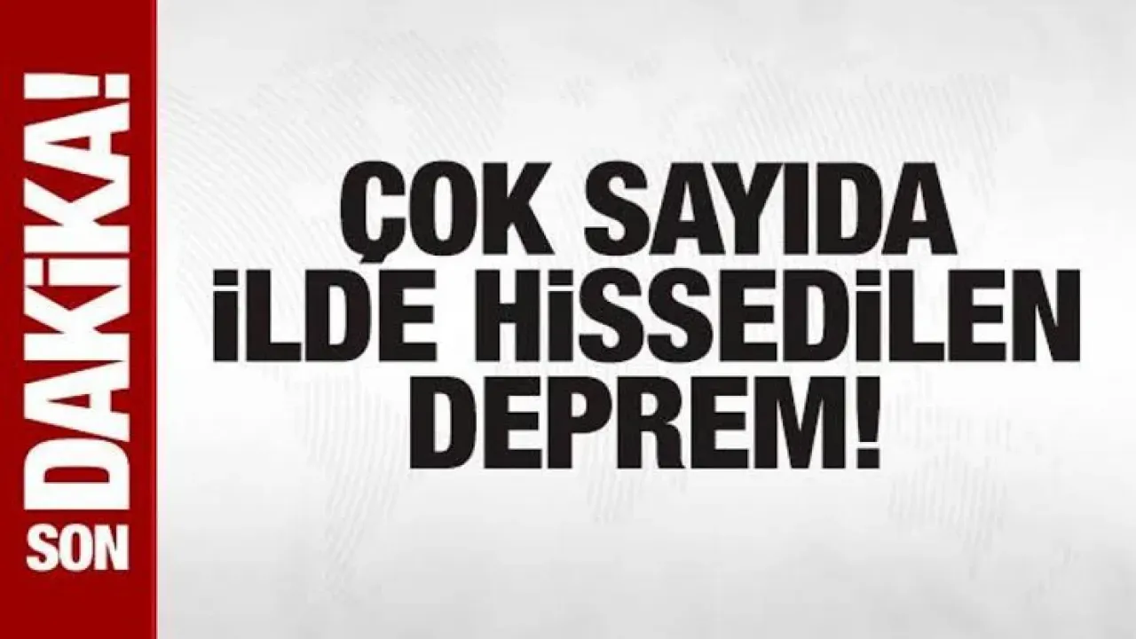 Image for Son Dakika! Malatya'da Şiddetli Deprem! AFAD Büyüklüğü 5,9 Olarak Açıkladı... Diyarbakır, Elazığ ve Birçok Şehir Sallandı