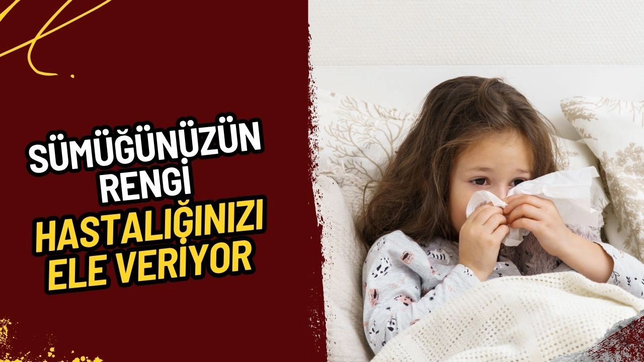 Sümüğünüzün Rengi Hastalığınızı Ele Veriyor! Modern Tıpta Yeni Umut "Sümük"!