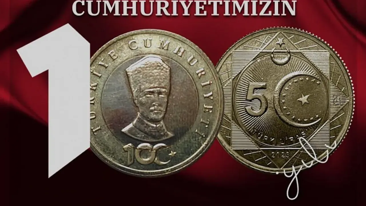 İddialar Yalanlandı Cumhuriyet'in 100. Yılına Özel Hatıra Para Basıldı