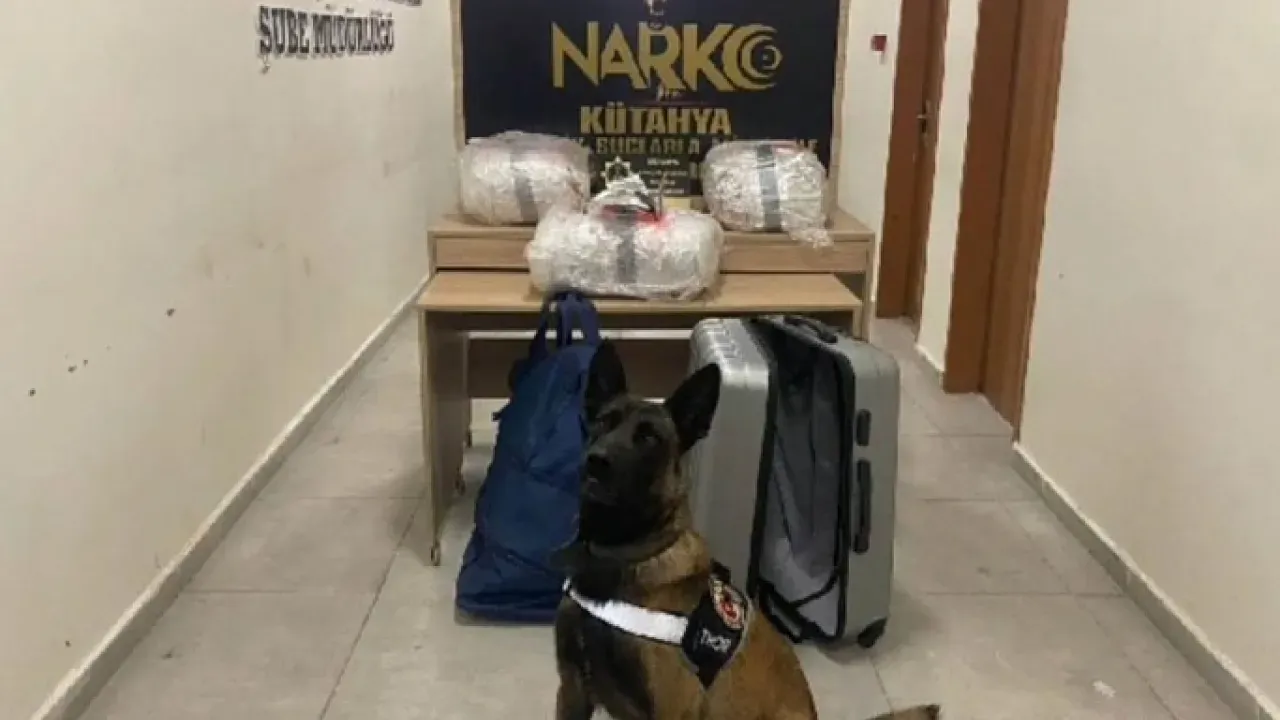 Kütahya’da Uyuşturucu Operasyonu 17 Kg Uyuşturucu Yakalandı