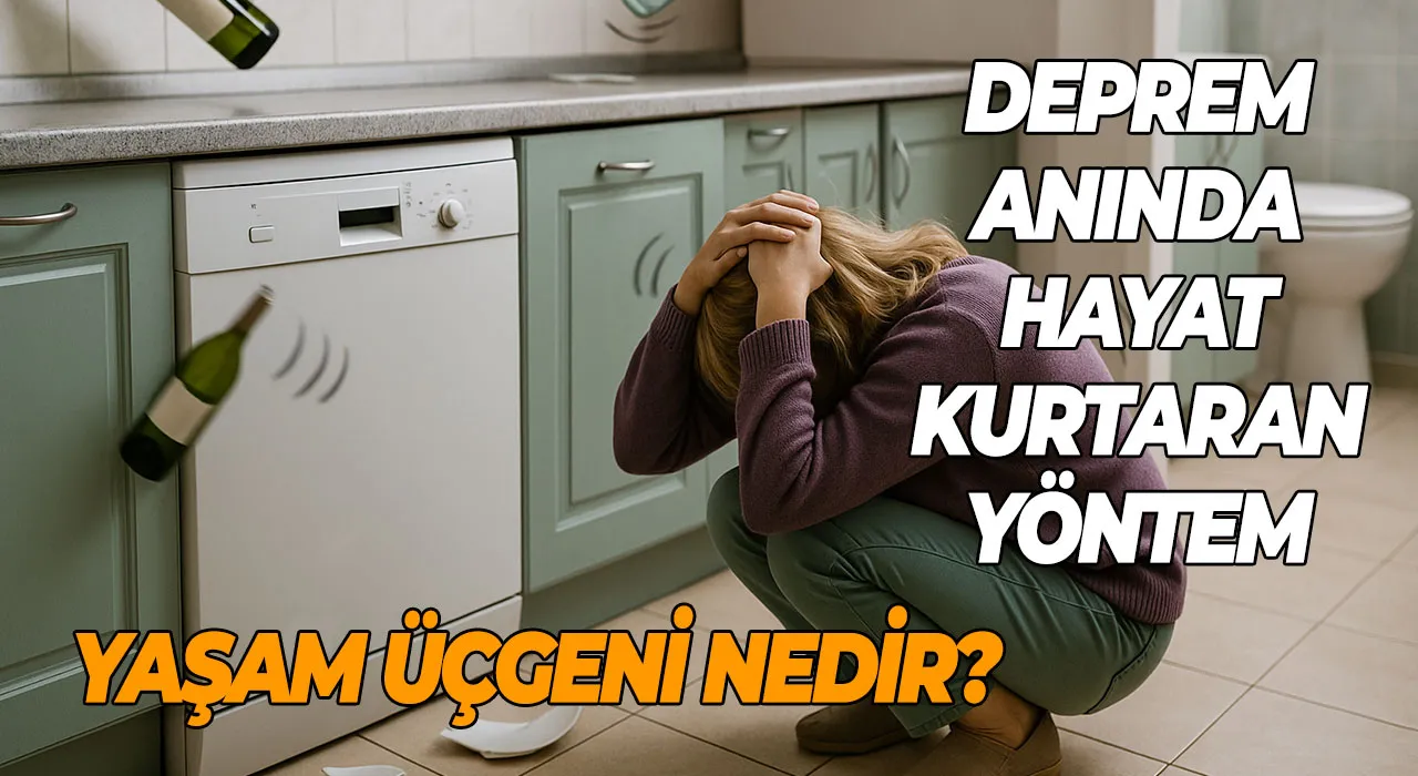 Deprem Anında Hayat Kurtaran Yöntem Yaşam Üçgeni Nedir?