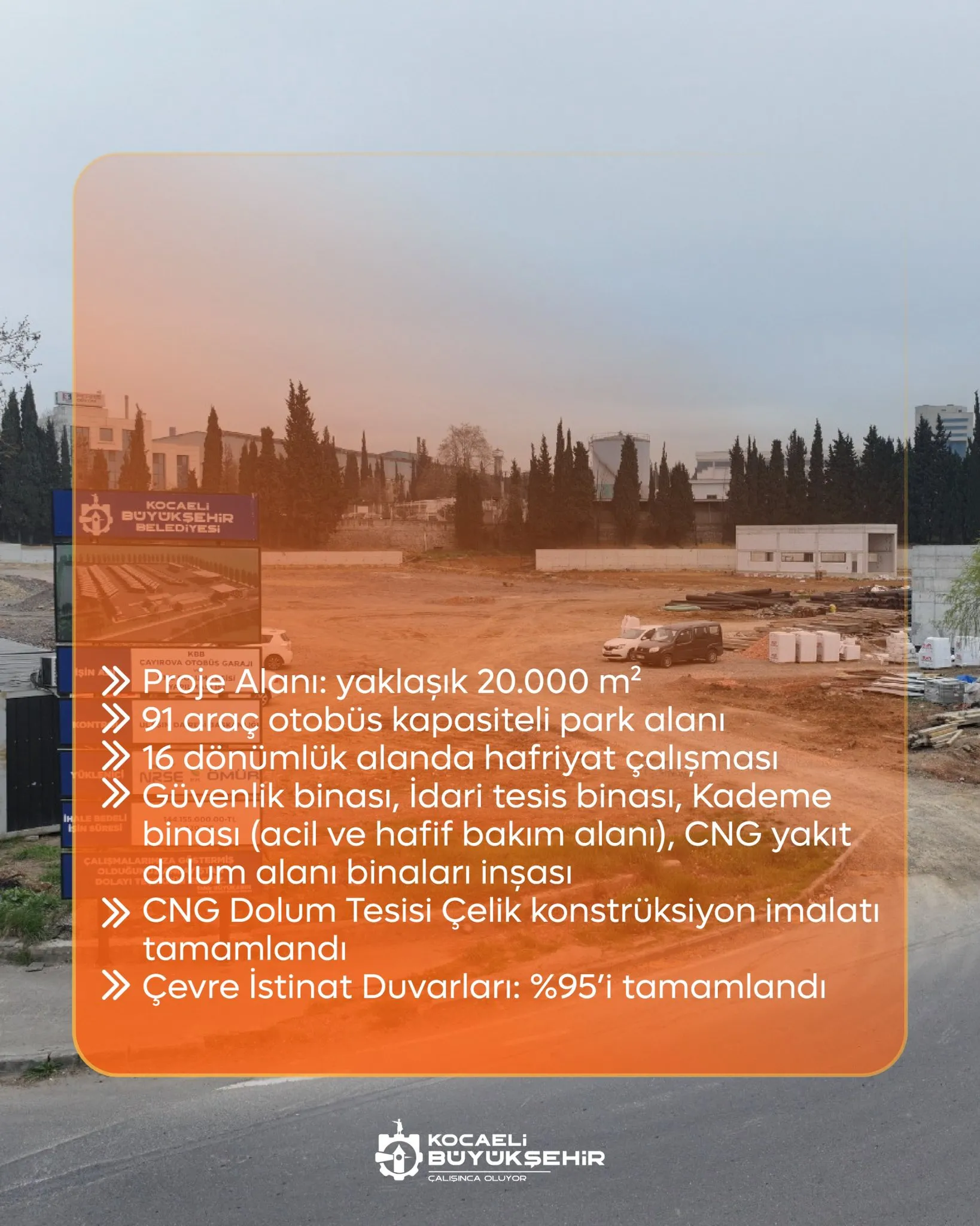 Kocaeli'de CNG Dolum Tesisiyle Ulaşımda Yeni Dönem