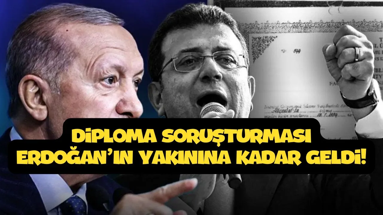 Diploma Krizi Saraya Ulaştı! Erdoğan’ın En Yakınındaki İsim O Listede! (işte detaylar...)