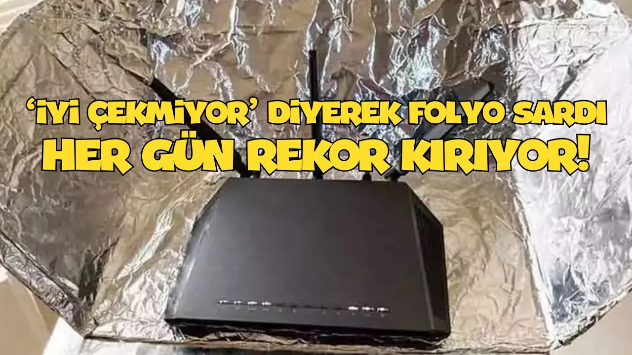 Alüminyum Folyo Mucizesi Mi? İnternet Çekim Gücü Patladı (İŞTE YAPMAK İÇİN YÖNTEMLER..)