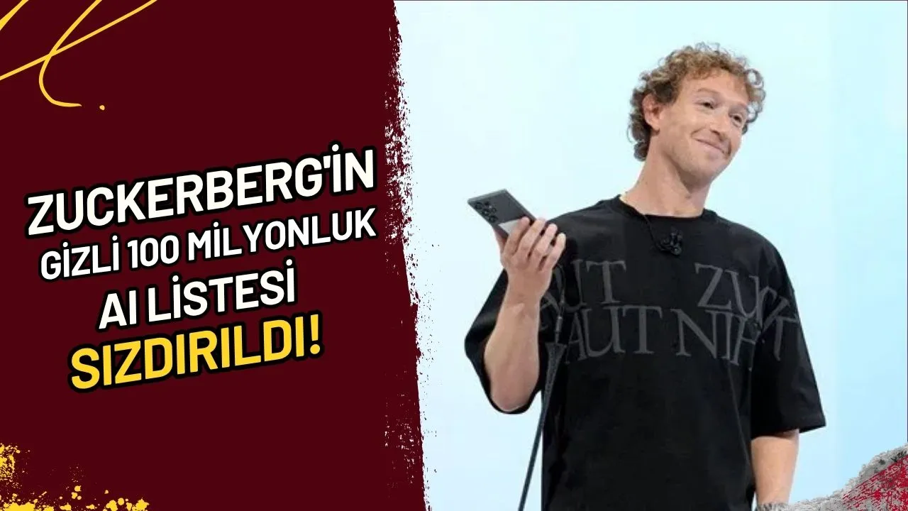 Zuckerberg'in Gizli 100 Milyonluk AI Listesi Sızdırıldı!