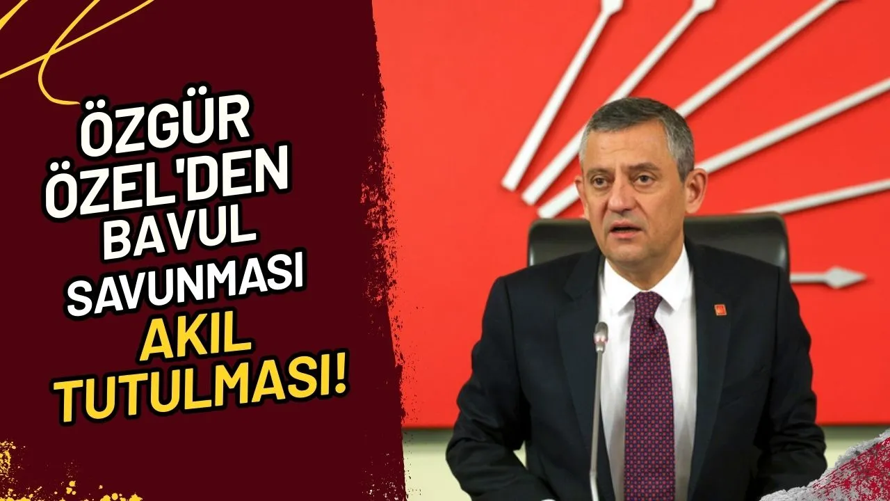 Özgür Özel'den Bavul Savunması: Akıl Tutulması!