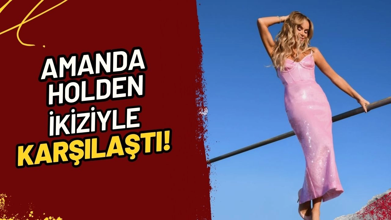 Amanda Holden İkiziyle Karşılaştı "Eşim Bile Karıştırabilir!"