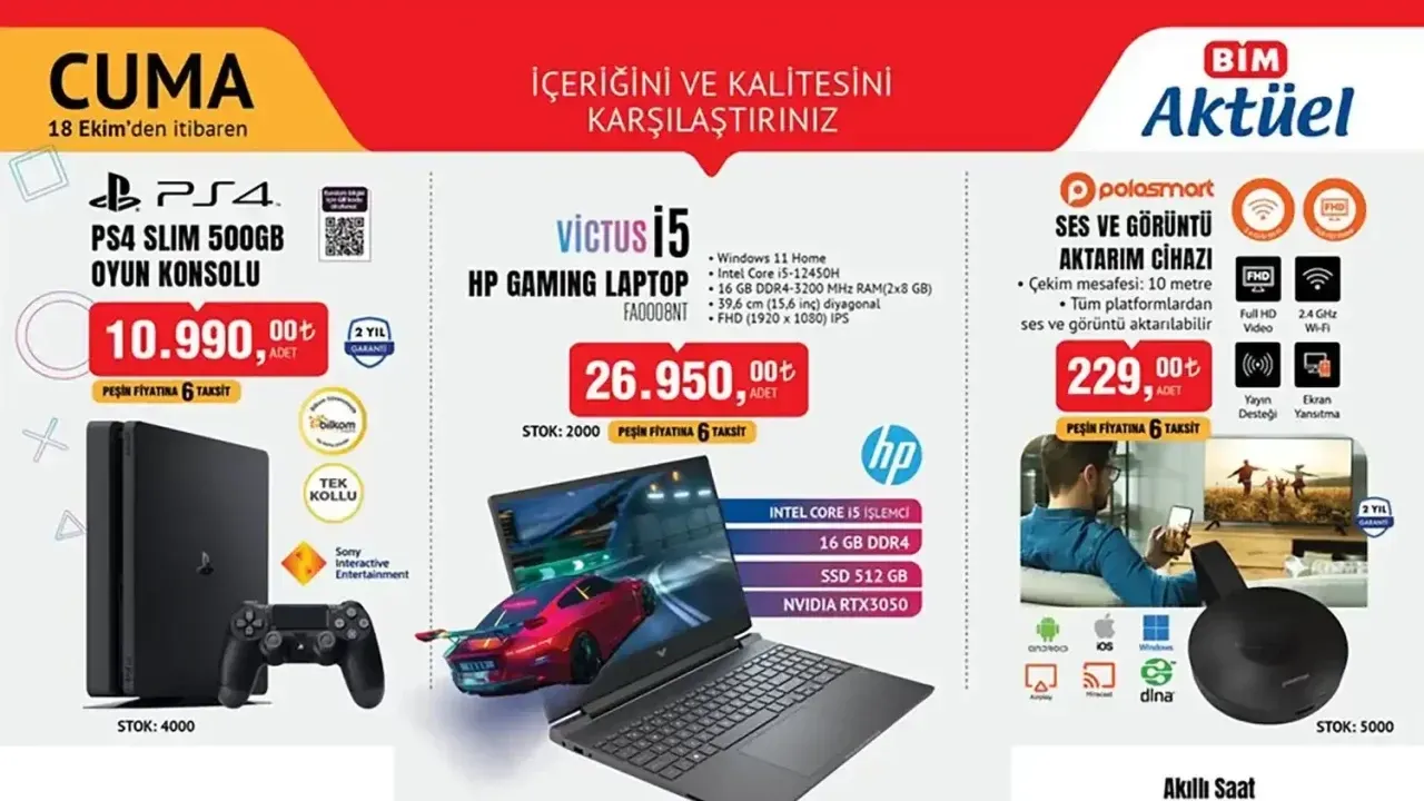 BİM'de Bu Hafta: 18 Ekim 2024 Aktüel Kataloğundaki Şaşırtıcı İndirimler!