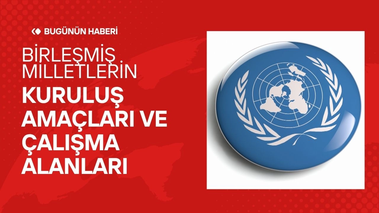 Birleşmiş Milletler! Kuruluş Amaçları ve Çalışma Alanları