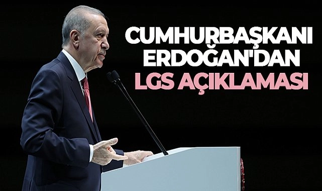 Erdoğan’dan LGS Çıkışı! “Evlatlarımızı Rahat Bırakın!”