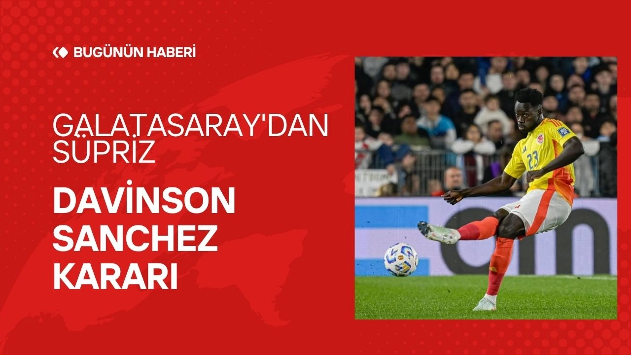 Galatasaray'dan Davinson Sanchez Kararı!! Como'nun Rekor Teklifine Ret! 