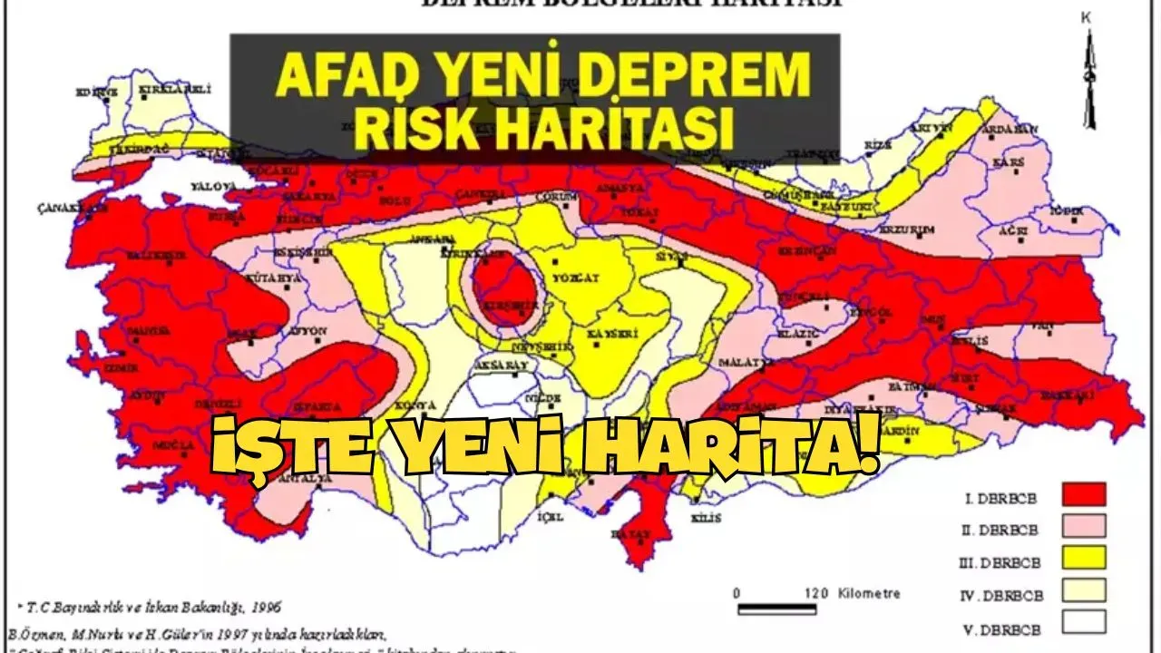 Deprem Haritası Güncellendi! Sürpriz Şehirler Düşük Riskte (işte detaylar...)