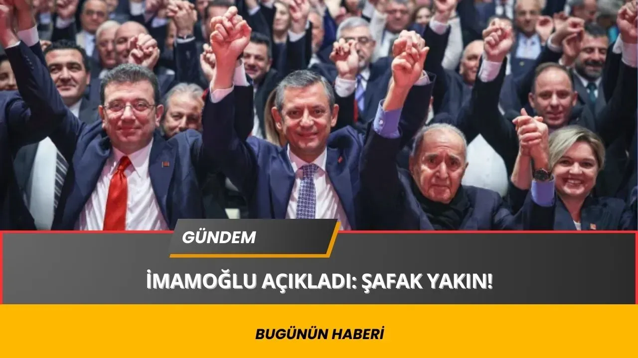 İmamoğlu’ndan Umut Dolu Mesaj "İçinizi Ferah Tutun, Şafak Söküyor!"