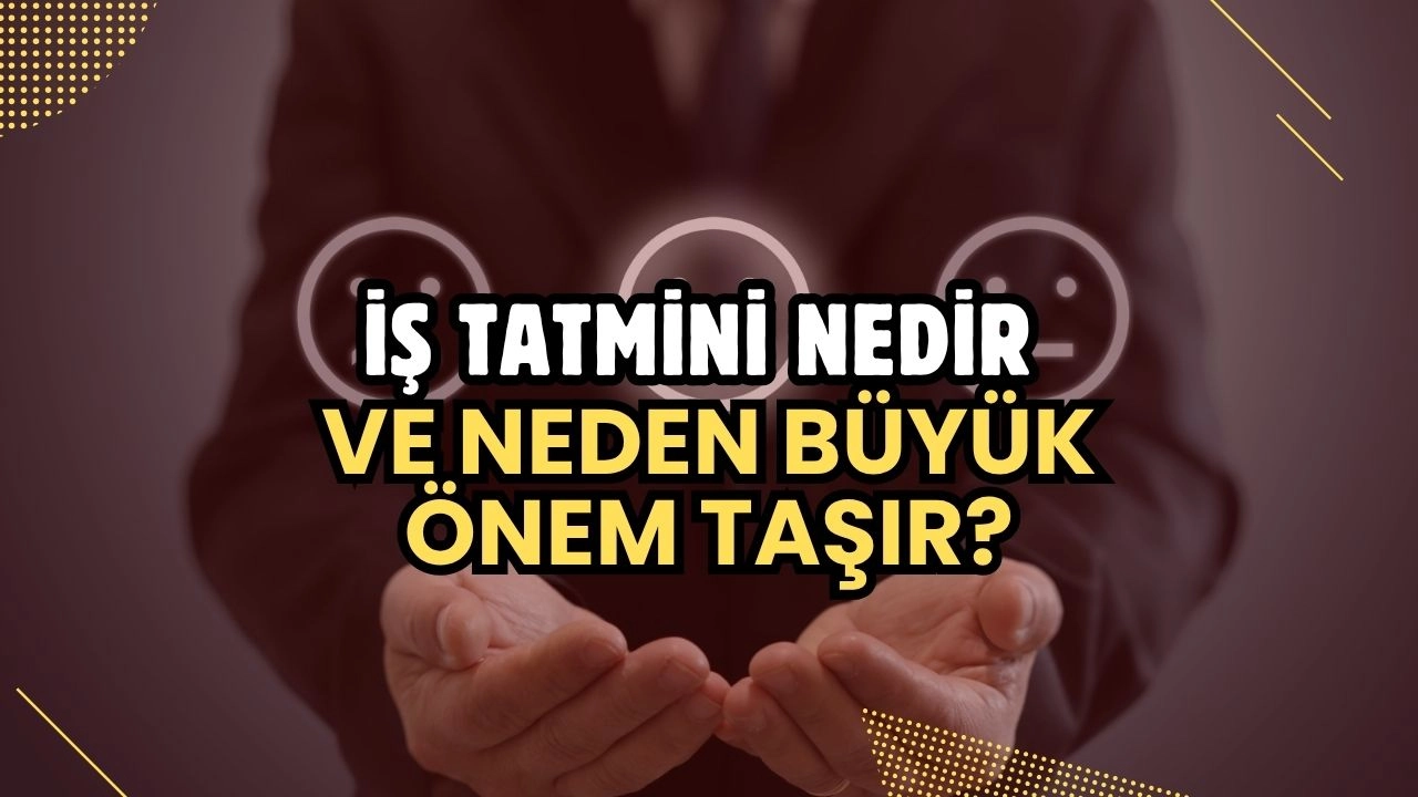 Kariyerin Gizli Anahtarı! İş Tatmini Nedir ve Neden Hayati Önem Taşır?