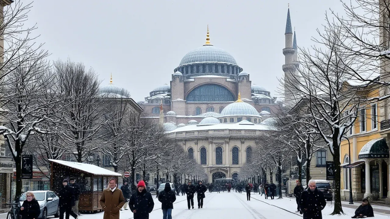 İstanbul'da Kara Kış Geri Dönüyor Valilik ve AKOM'dan Ciddi Uyarı Yapıldı
