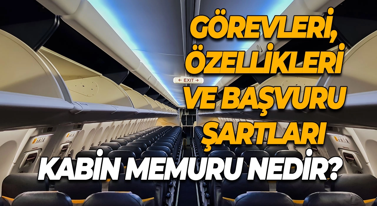 Kabin memuru nedir? Kabin memuru görevleri, özellikleri ve başvuru şartları