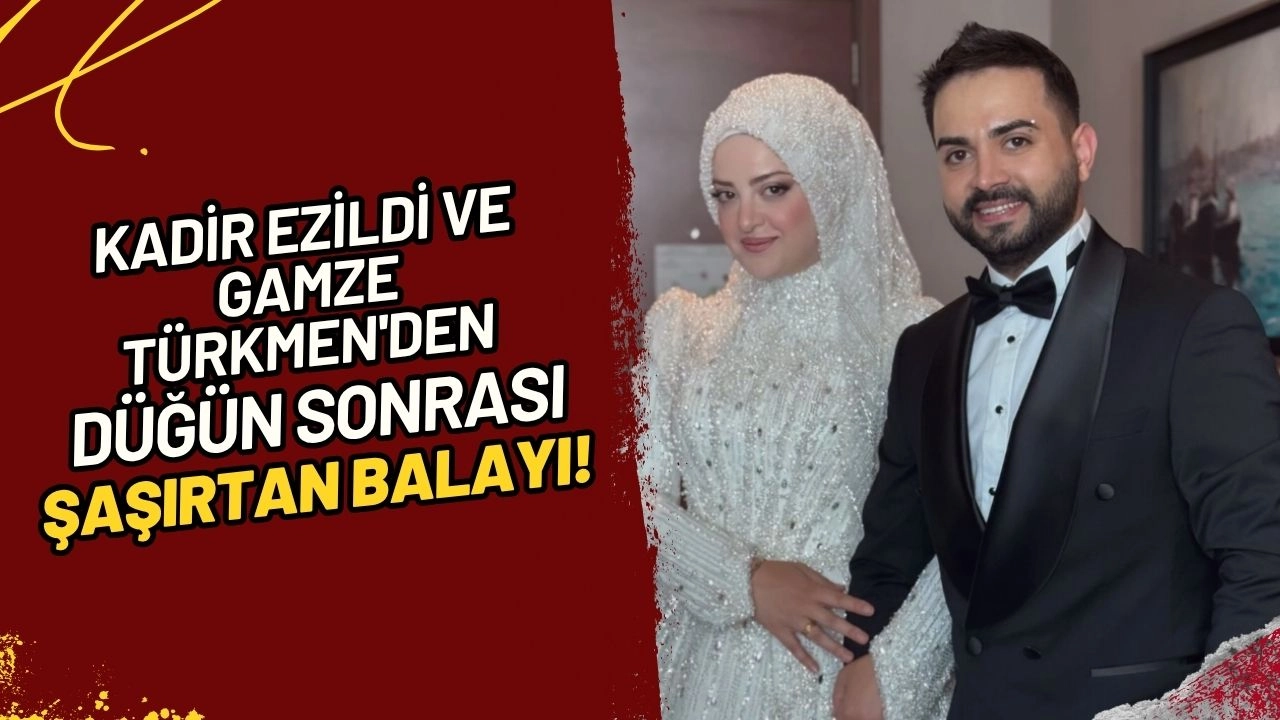 Kadir Ezildi ve Gamze Türkmen'den Görkemli Düğün Sonrası Mısır Balayı! 
