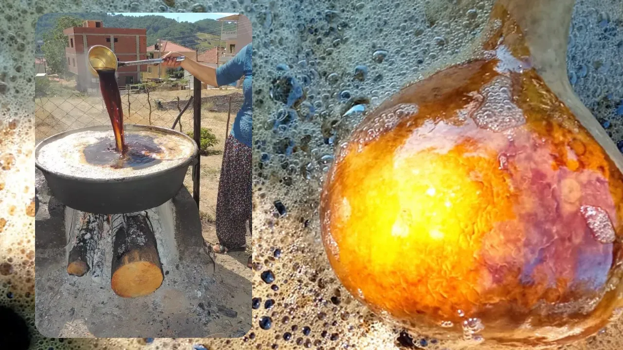 Köy Usulü Pekmez Yapımı Kışın Üşütmez, Yazın Terletmez Harika Pekmez