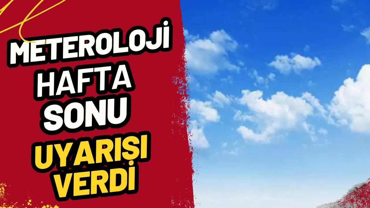 Meteoroloji'den Hafta Sonu İçin Kritik Uyarı! Kuvvetli Sağanak Geliyor (19-20 Nisan 2025)