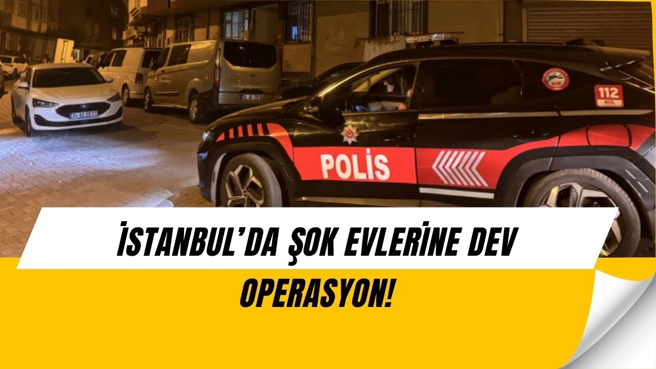 İstanbul’da Şok! Polis Şok Evlerine Baskın Yaptı, Çok Sayıda Göçmen Yakalandı
