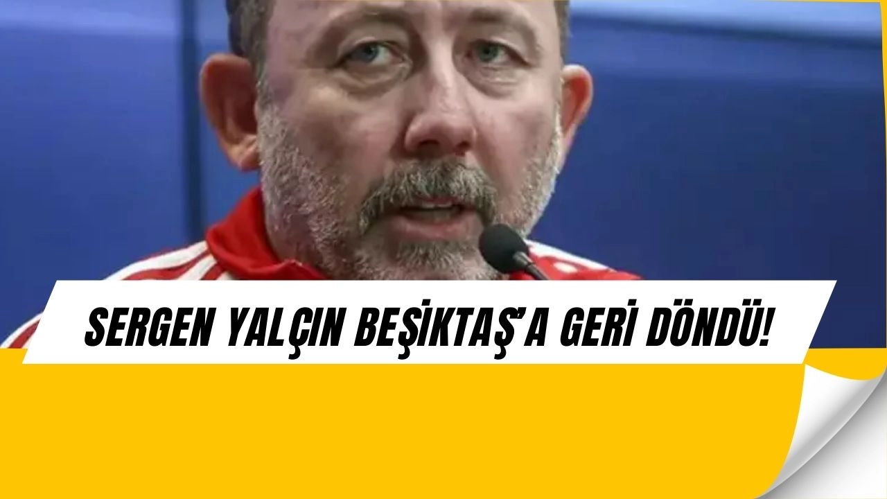 İşte Beşiktaş’ın Yeni Hocası! Solskjaer Gitti, Sergen Yalçın Geliyor