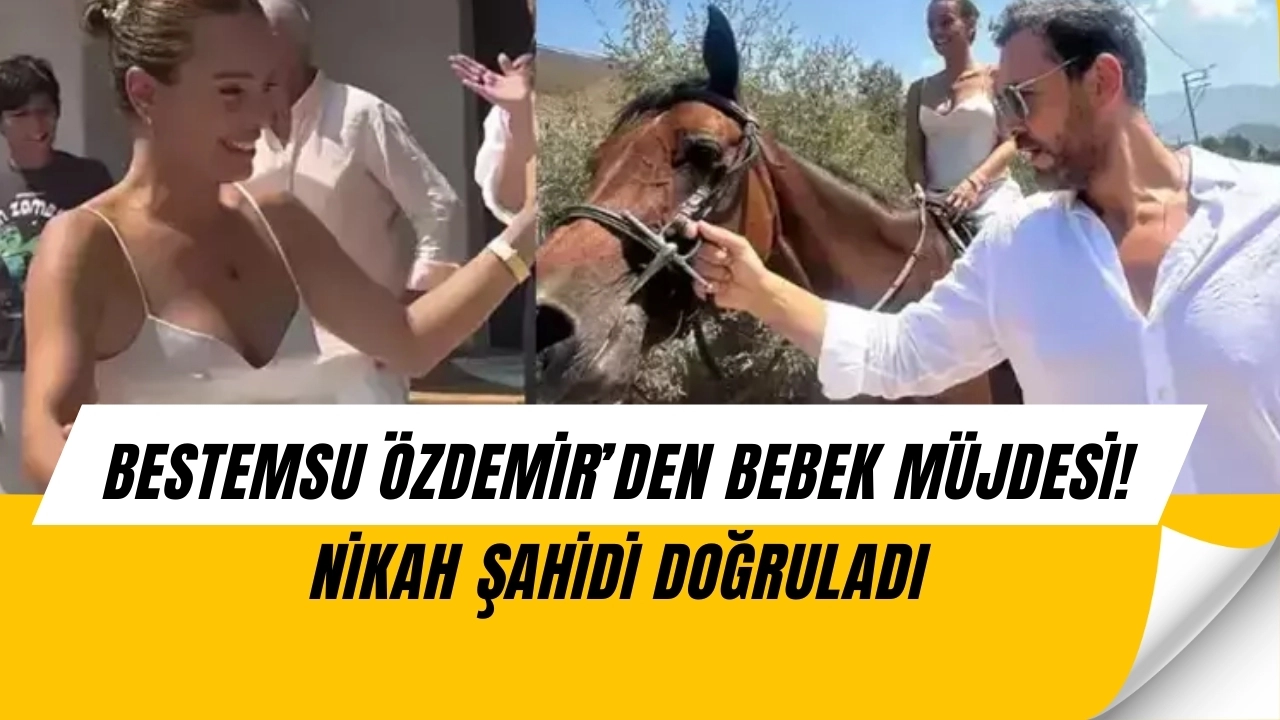 Ünlü Oyuncu Bestemsu Özdemir’den Bebek Müjdesi! Nikah Şahidinden Şok Açıklama