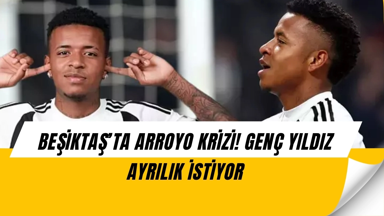 Beşiktaş’ta Büyük Kriz! Arroyo’dan Ayrılık İmâlı Paylaşım