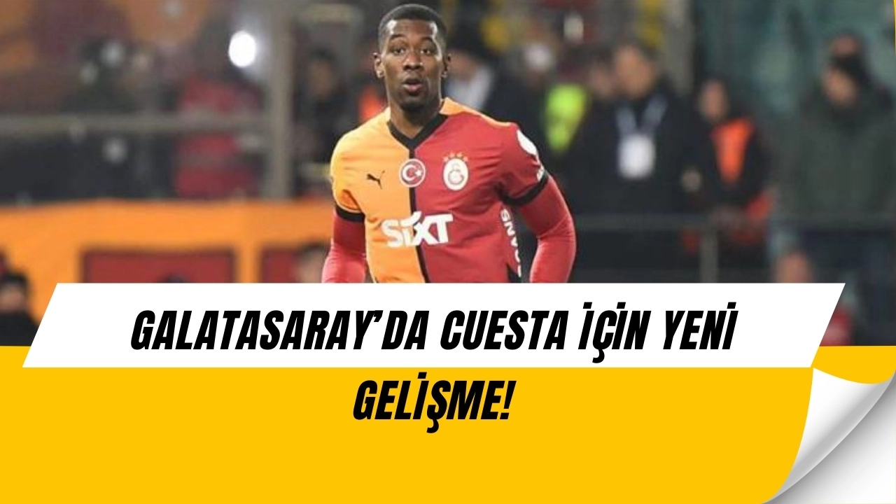Galatasaray’da Cuesta İçin Sürpriz Gelişme! Vasco da Gama Masada