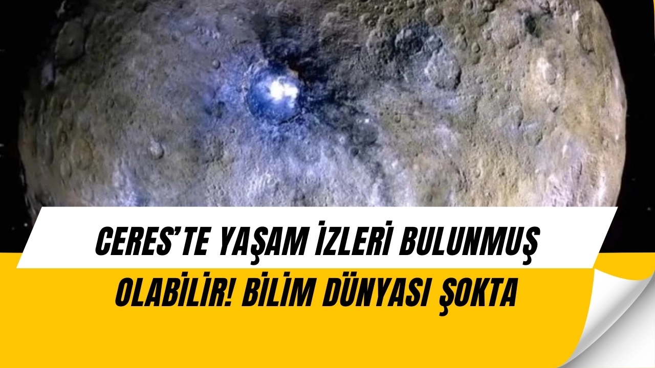 Ceres’te Şok İddia! Asteroit Kuşağındaki Gök Cismi Yaşam Barındırmış Olabilir