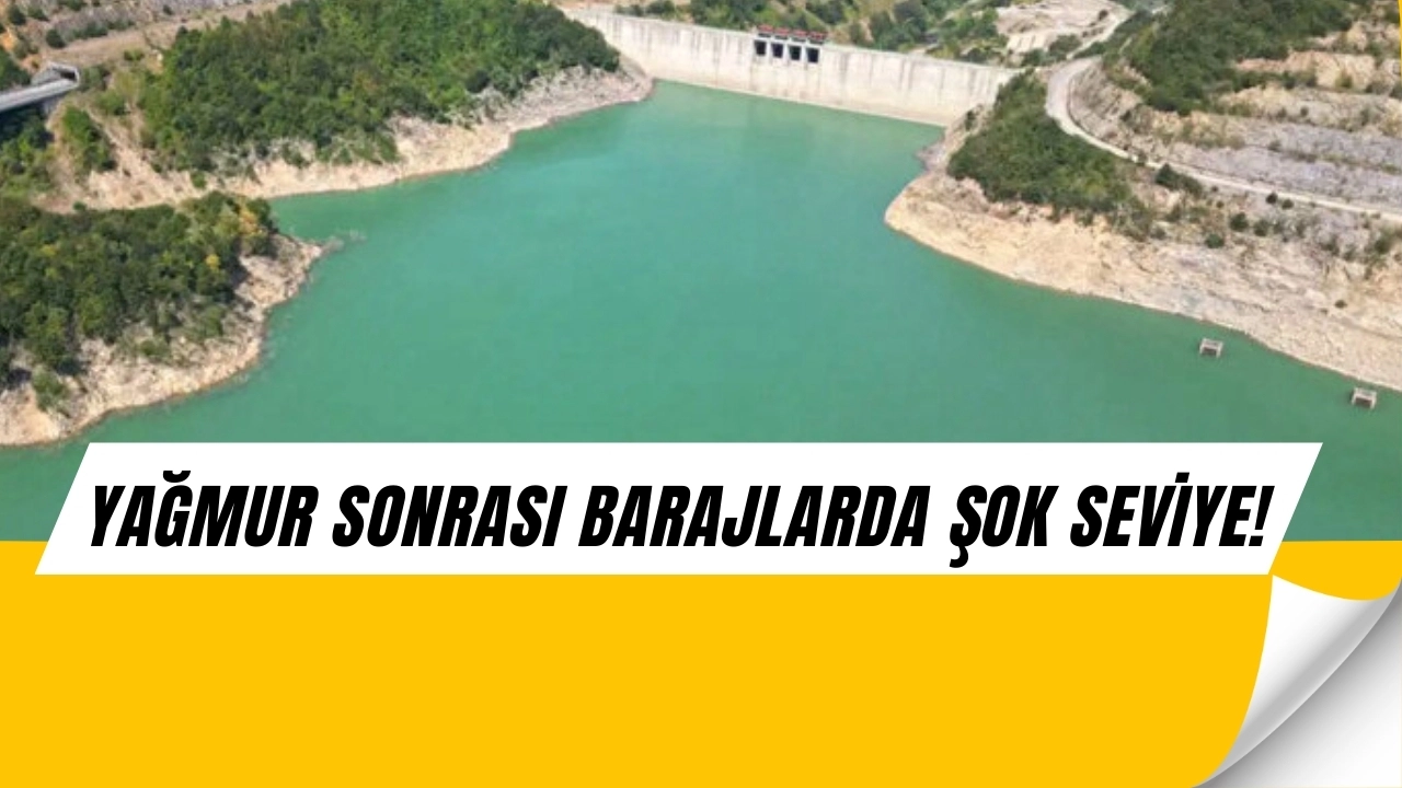 Yağmur Yetmedi! İstanbul Barajlarında Şok Tablo Açıklandı