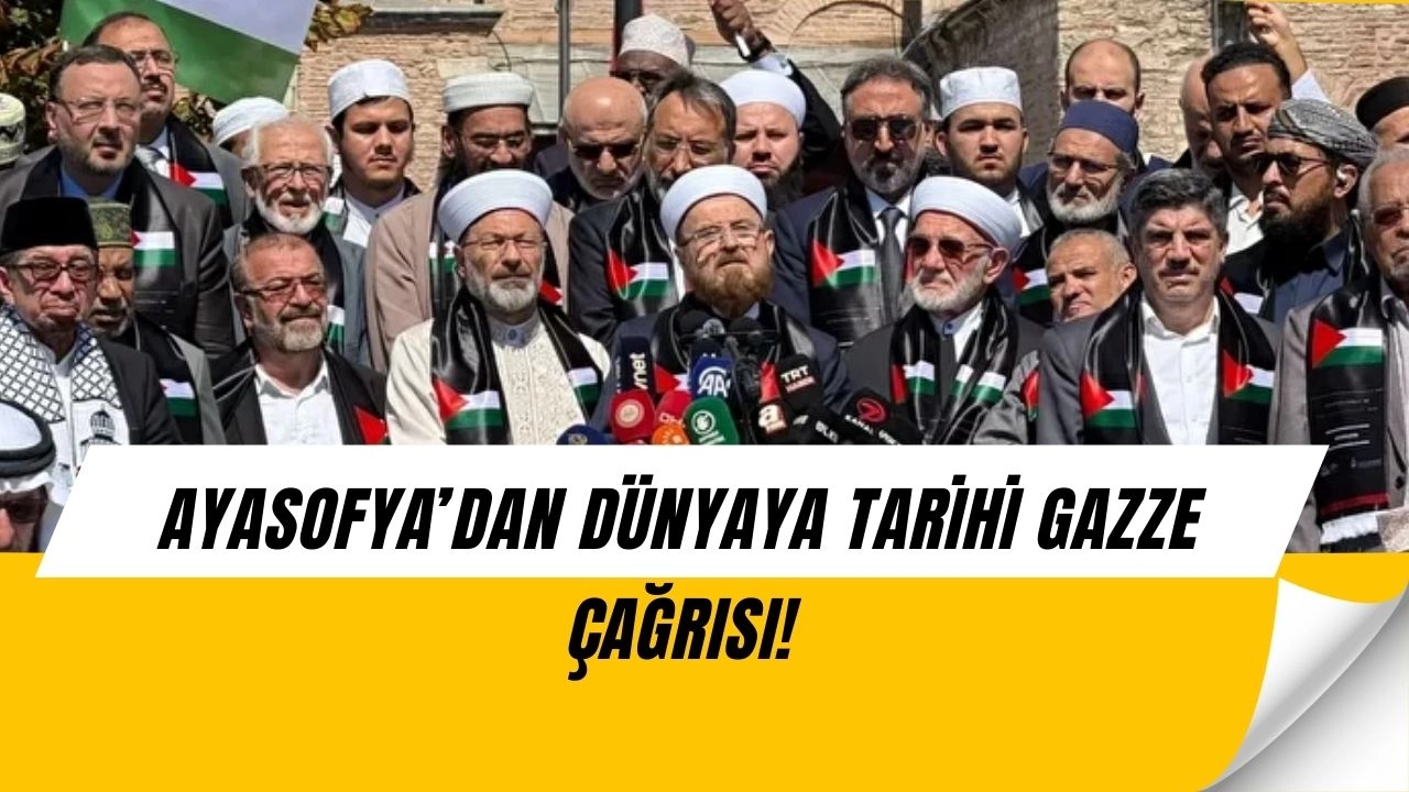 İstanbul’dan dünyaya şok çağrı: Gazze için kapıları açın, ablukayı kırın!