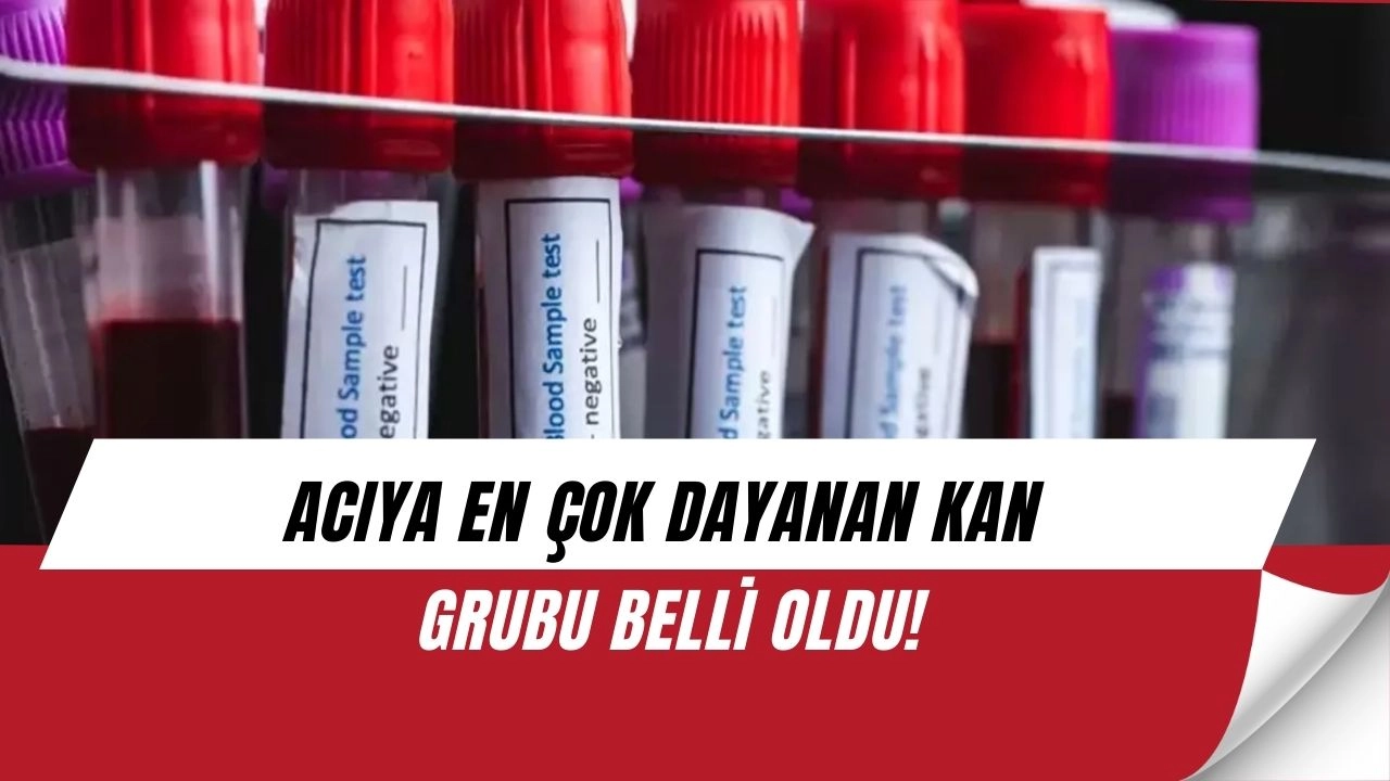 Acı Eşiği En Yüksek Kan Grubu Açıklandı! Sonuçlar Herkesi Şaşırttı