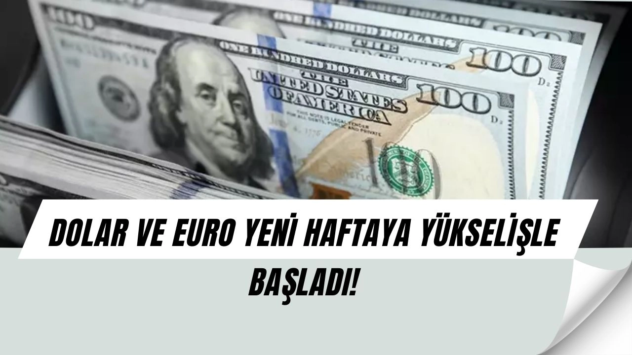Dolar 41 TL’yi Aştı, Euro 48 TL’ye Dayandı! İşte Yeni Haftanın İlk Rakamları