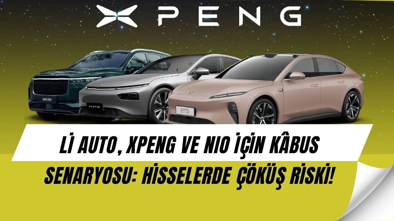 Elektrikli Araç Devi BYD’den Şok Sonuç: Li Auto, XPeng ve Nio’ya Kara Bulutlar Çöktü!