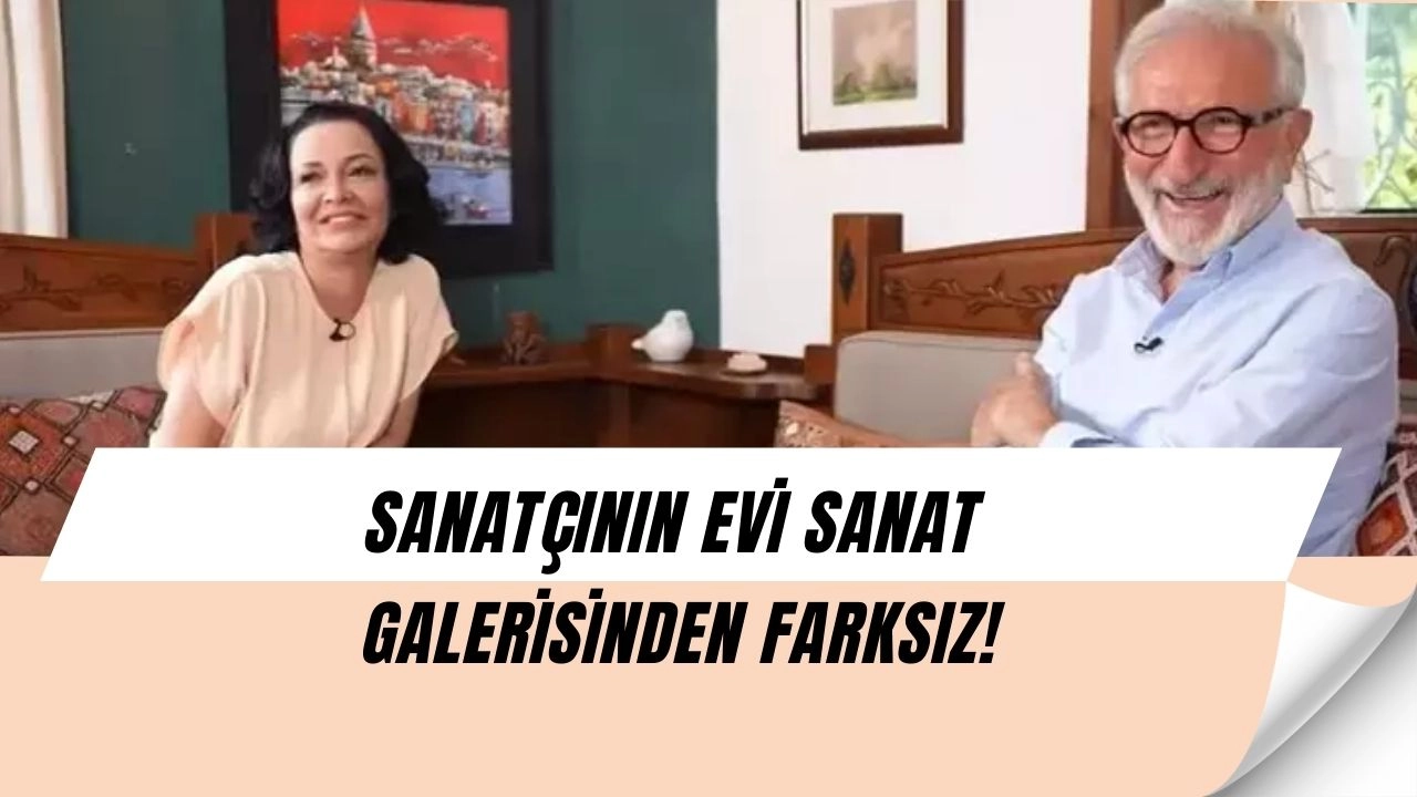 Gafur Uzuner’in Şile’deki Dağ Evi Şaşkınlık Yarattı! Her Köşe Sanat Eseri Gibi