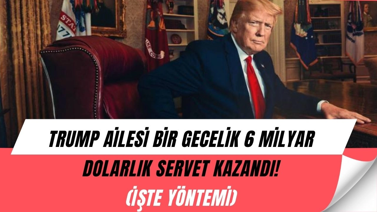 Trump Ailesi Kriptoyla Şaşırttı: Servet Bir Gecede Katlandı!