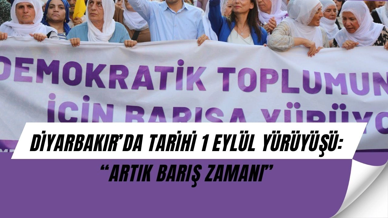 Diyarbakır’da Şaşırtan Barış Yürüyüşü: Öcalan’a Komisyon Çağrısı!