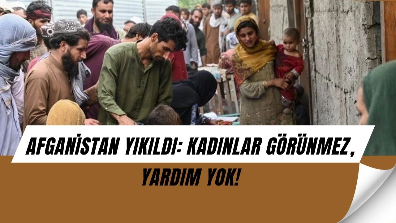 Afganistan’da Deprem Sonrası Çifte Felaket: Yardım Yok, Kadınlar Yalnız Bırakıldı!