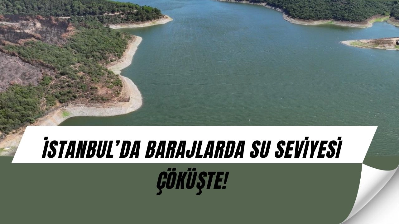 İstanbul’a Şok Uyarı: Barajlar Alarm Veriyor, 3 Aylık Su Kaldı!