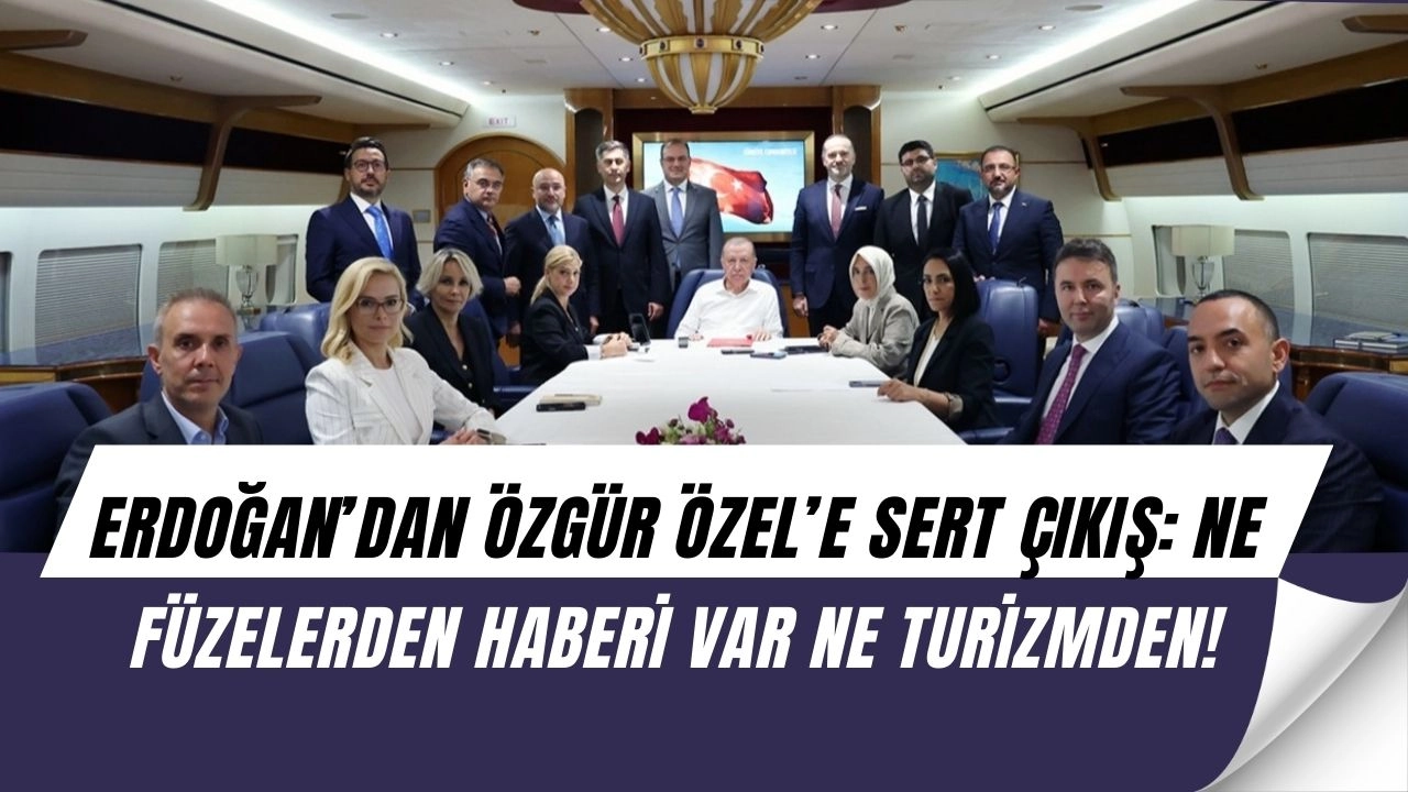 Erdoğan’dan Olay Yaratan Özgür Özel Cevabı: “Balıklar Strese Giriyormuş!”