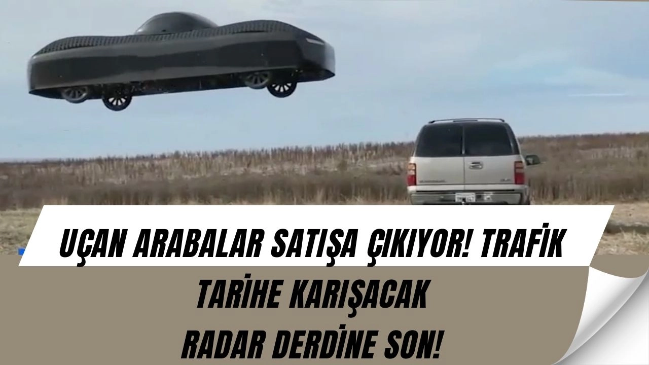Uçan Araba Gerçeğe Dönüştü: 300 Bin Dolara Satışta! (İŞTE TÜRKİYE FİYATI)