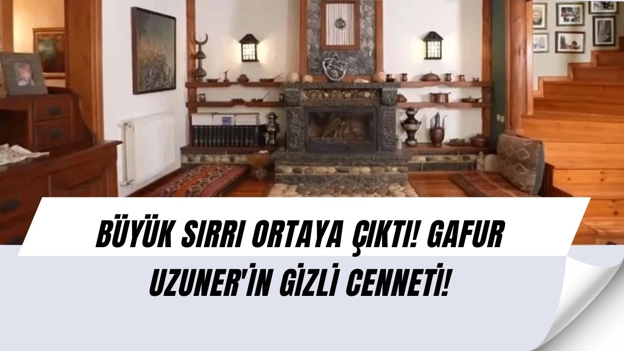 Şok Olacaksınız! Gafur Uzuner'in 25 Yıldır Sakladığı Evi Ortaya Çıktı!